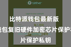 比特派钱包最新版 该钱包复旧硬件加密芯片保护私钥