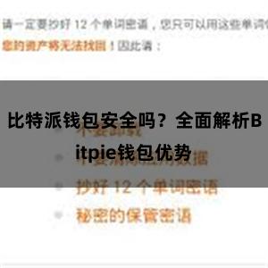 比特派钱包安全吗？全面解析Bitpie钱包优势