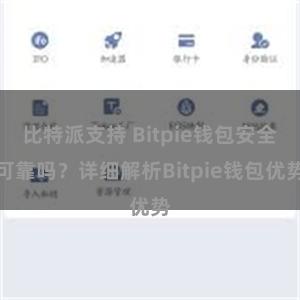 比特派支持 Bitpie钱包安全可靠吗？详细解析Bitpie钱包优势