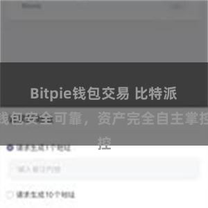 Bitpie钱包交易 比特派钱包安全可靠，资产完全自主掌控