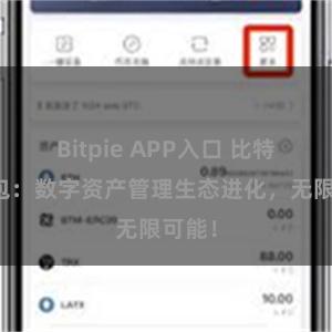 Bitpie APP入口 比特派钱包：数字资产管理生态进化，无限可能！