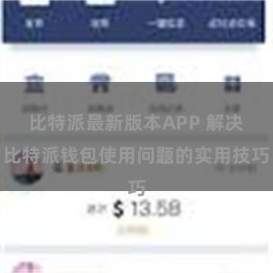 比特派最新版本APP 解决比特派钱包使用问题的实用技巧