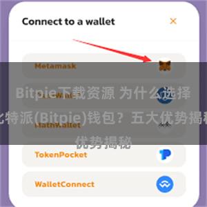 Bitpie下载资源 为什么选择比特派(Bitpie)钱包？五大优势揭秘