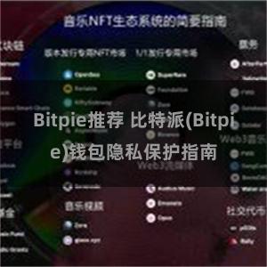 Bitpie推荐 比特派(Bitpie)钱包隐私保护指南