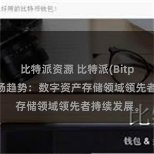 比特派资源 比特派(Bitpie)钱包市场趋势：数字资产存储领域领先者持续发展。