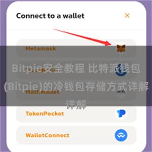 Bitpie安全教程 比特派钱包(Bitpie)的冷钱包存储方式详解