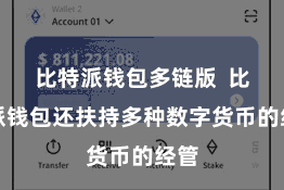 比特派钱包多链版  比特派钱包还扶持多种数字货币的经管